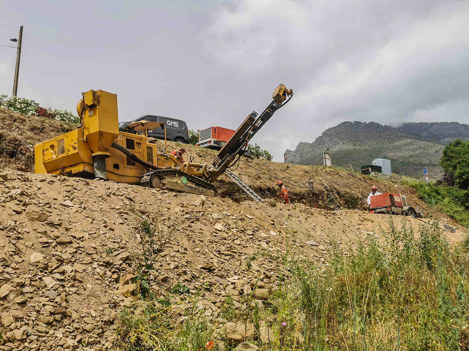 Réalisation Confortement / Forage 3
